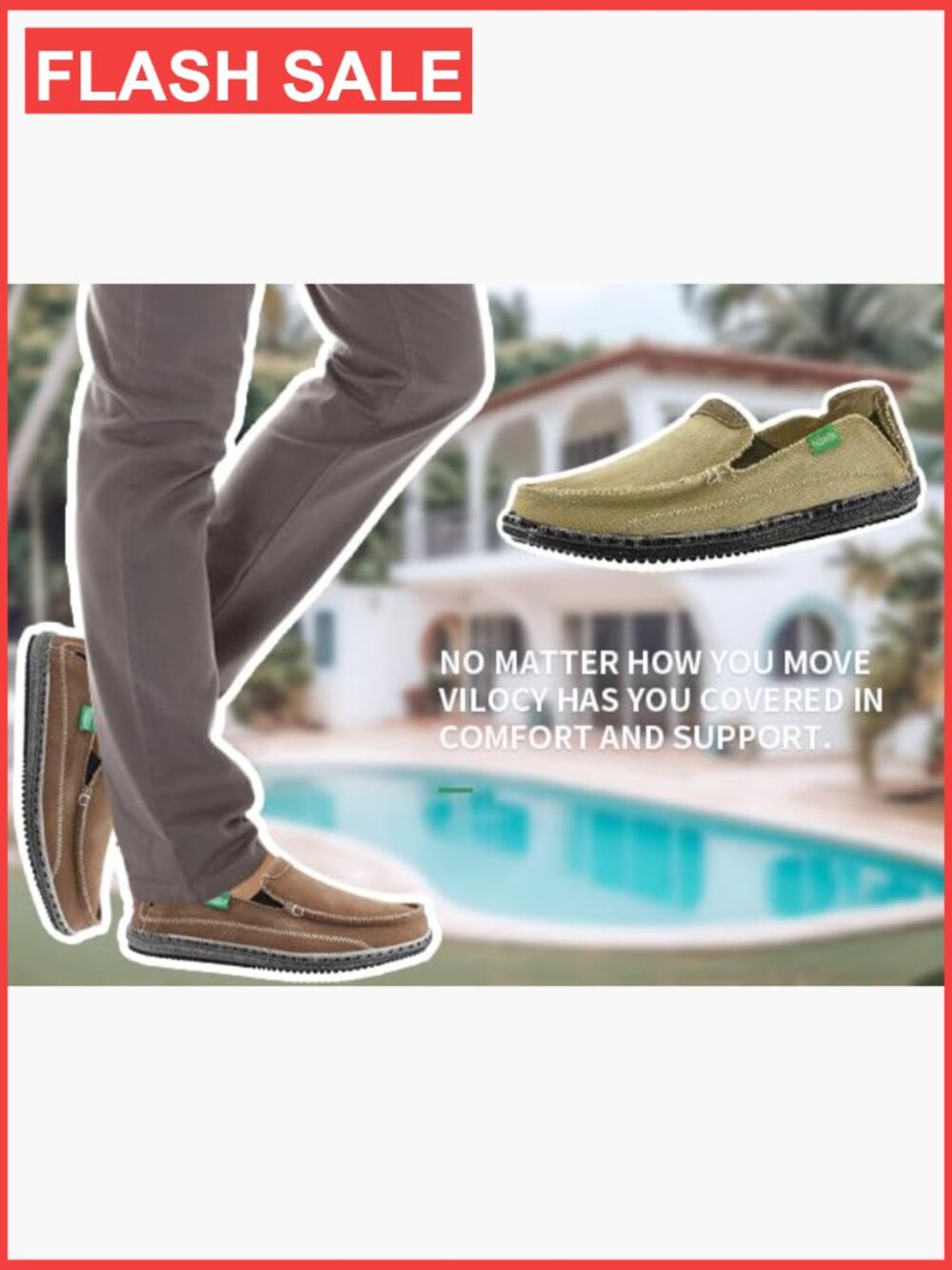 Mens Canvas Slip On Loafers Deck Shoes Casual Boat Shoes Zero Drop Vintage - Picture 2 of 7